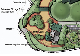 Zoo Plan Detail (click for full view of Zoo Entry drawing)